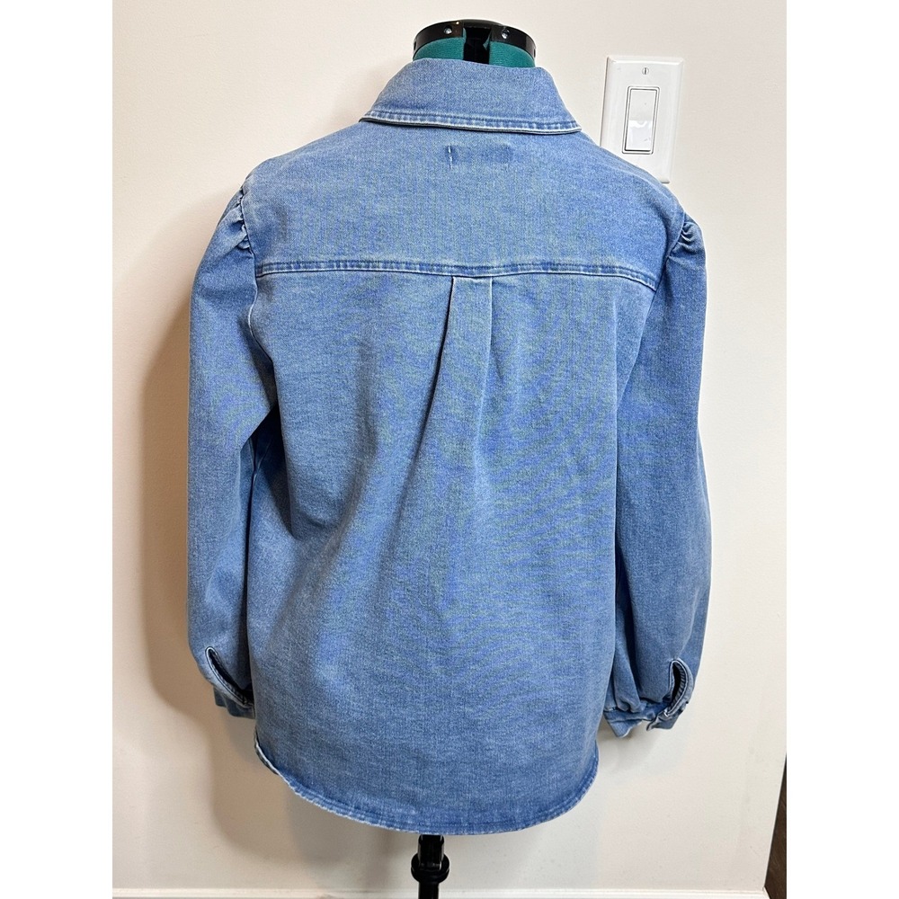 BAGATELLE COLLECTION NEW YORK Denim Shirt - Picture 4 of 5